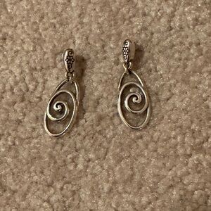 Brighton Rock and Scroll Earrings